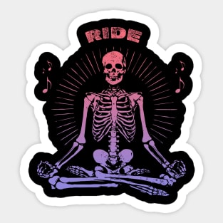 Ride band Sticker